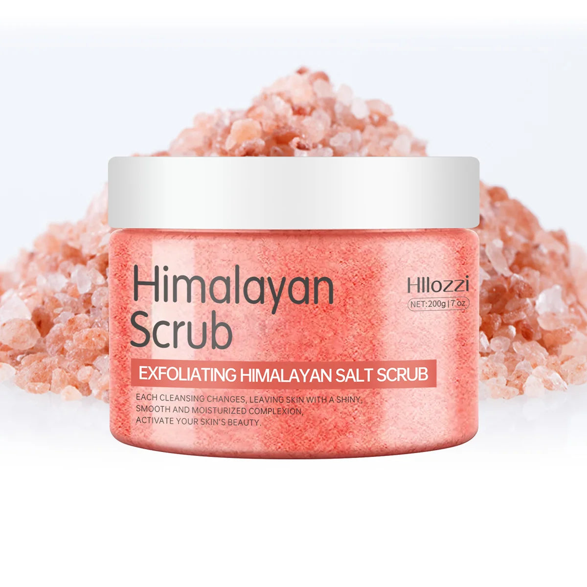200g/7oz Himalayan salt, coffee, coconut, turmeric, bamboo charcoal scrub, cleansing, whitening, exfoliation. Use in the bath
