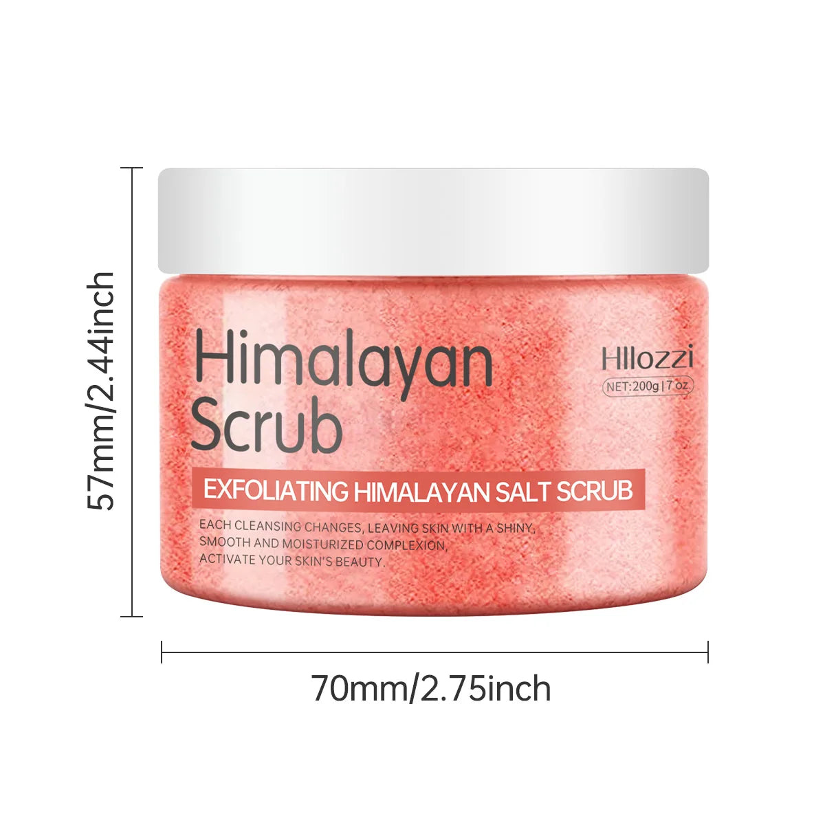 200g/7oz Himalayan salt, coffee, coconut, turmeric, bamboo charcoal scrub, cleansing, whitening, exfoliation. Use in the bath