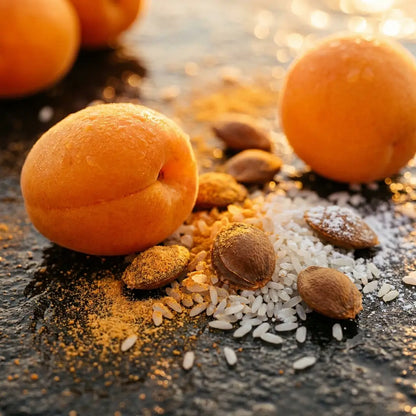 apricot & rice face scrub